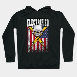 Electrified : Tesla EV : Electric Engineer iii Hoodie